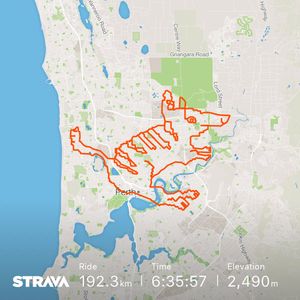 Image post by @Strava on Twitter