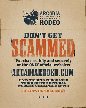 Image post by @arcadiarodeo on Instagram