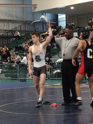 Image post by @BrownU_Wrestle on Twitter