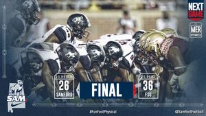 Image post by @SamfordFootball on Twitter