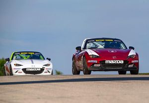 Image post by @mazdamotorsports on Instagram