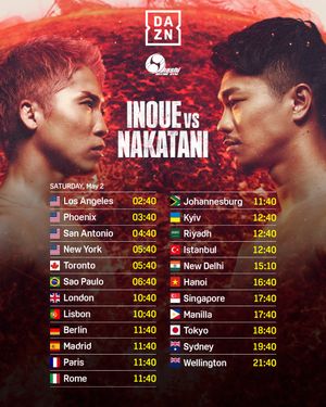 Image post by @daznboxing on Instagram