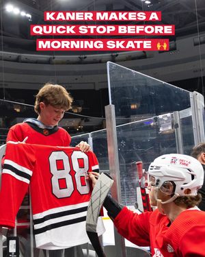 Image post by @nhlblackhawks on Instagram