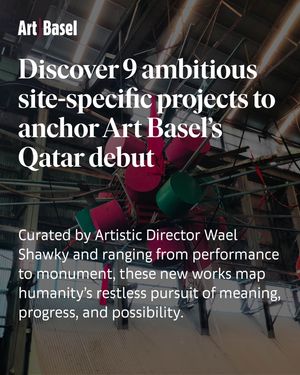 Image post by @artbasel on Instagram