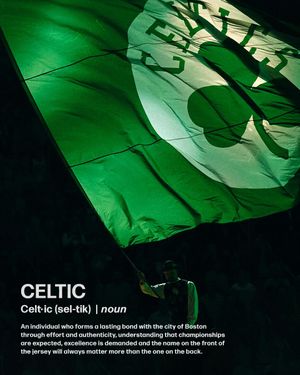 Image post by @celtics on Instagram