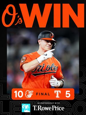 Image post by @orioles on Instagram