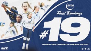 Image post by @ricevolleyball on Instagram