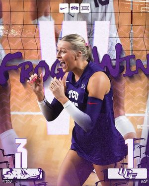 Image post by @tcuvolleyball on Instagram