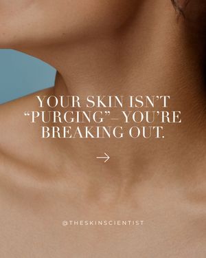 Image post by @theskinscientist on Instagram