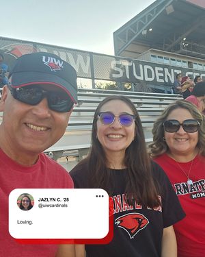 Image post by @uiwcardinals on Instagram