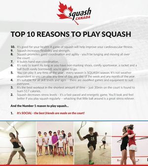 Image post by @squashcanada on Facebook