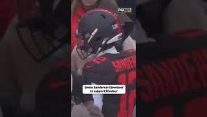 Video post by @shedeursanderslive on YouTube