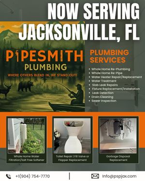 Image post by @pipesmithplumbingjax on Instagram