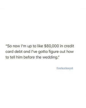 Image post by @overheardnewyork on Instagram