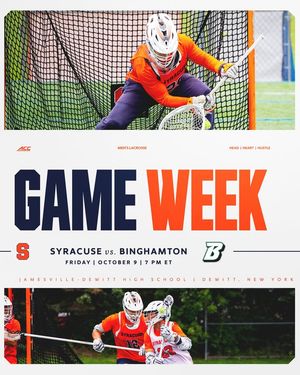 Image post by @CuseMLAX on Facebook