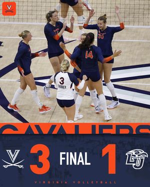 Image post by @uvavolleyball on Instagram