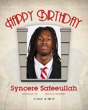 Image post by @huskerfootball on Instagram