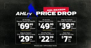 Image post by @TheAHL on Twitter/X