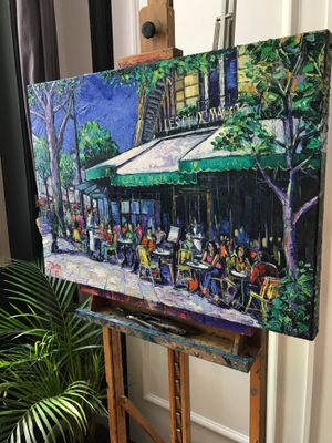 Image post by @monaedulescoart on Instagram