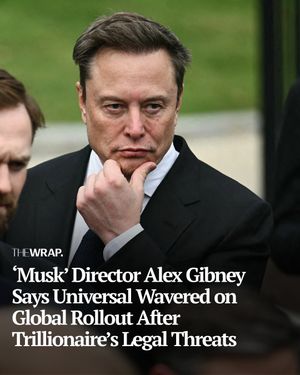 Image post by @thewrap on Instagram