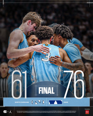 Image post by @unc_basketball on Instagram