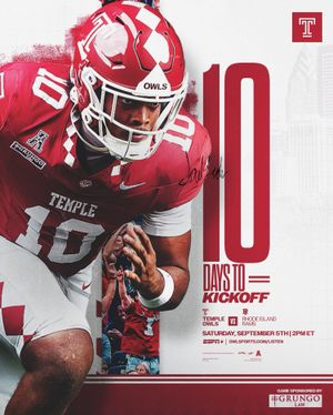 Image post by @temple_fb on Instagram