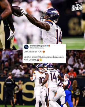 Image post by @broncosespanol on Instagram