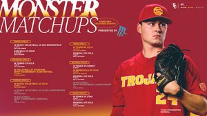 Image post by @USC_Athletics on Twitter