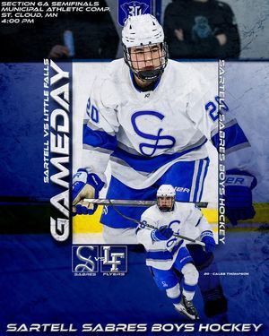 Image post by @SabreBoysHockey on Facebook