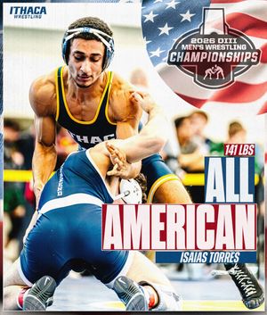 Image post by @ithacawrestling on Instagram