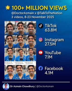 Image post by @doctorazmain on Instagram