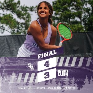Image post by @sfa_tennis on Instagram