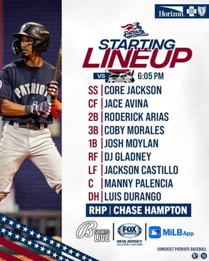 Image post by @somersetpatriots on Facebook