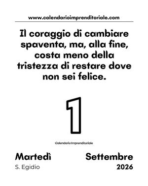Image post by @calendarioimprenditoriale on Instagram