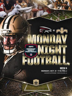 Image post by @Saints on Twitter