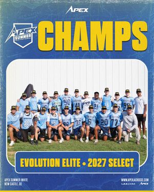 Image post by @apexlaxevents on Instagram