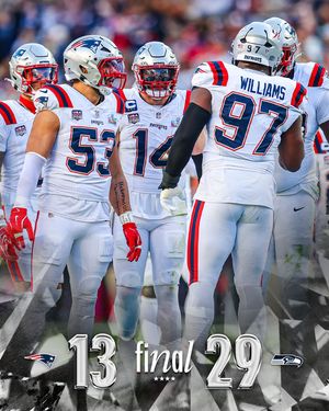 Image post by @patriots on Instagram