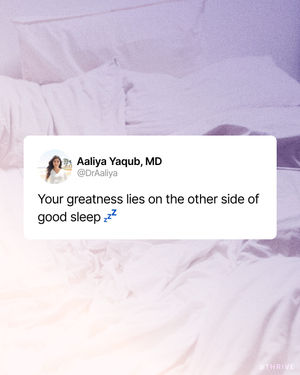 Image post by @thrive on Instagram