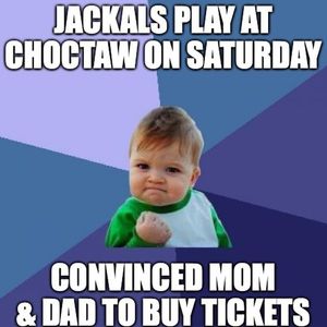 Image post by @dallasjackals on Instagram