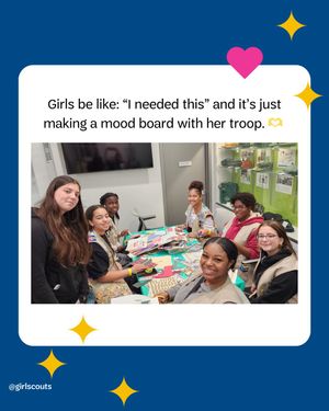 Image post by @girlscouts on Instagram