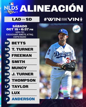 Image post by @LosDodgers on Twitter/X