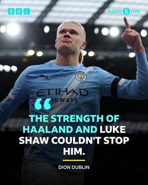 Image post by @5liveSport on Twitter