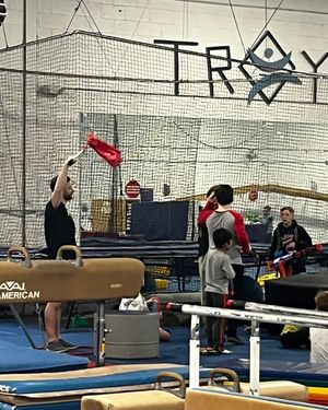 Image post by @TroyGymnastics on Facebook