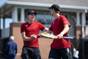 Image post by @harvardmenstennis on Instagram