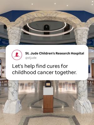 Video post by @stjude on TikTok