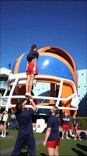 Image post by @southalabama.cheerleading on Facebook