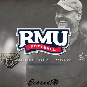 Image post by @RMUAthletics on Facebook