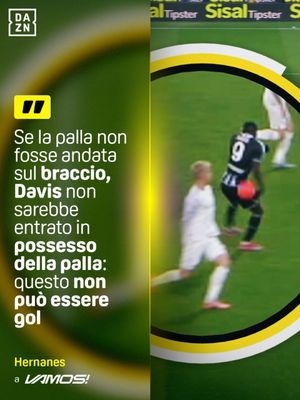 Image post by @dazn_it on Instagram