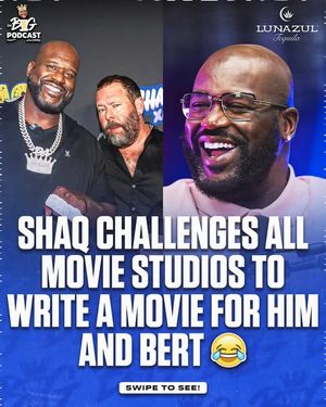 Image post by @thebigpodwithshaq on Instagram