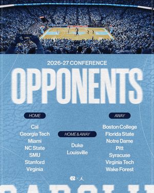 Image post by @unc_basketball on Instagram
